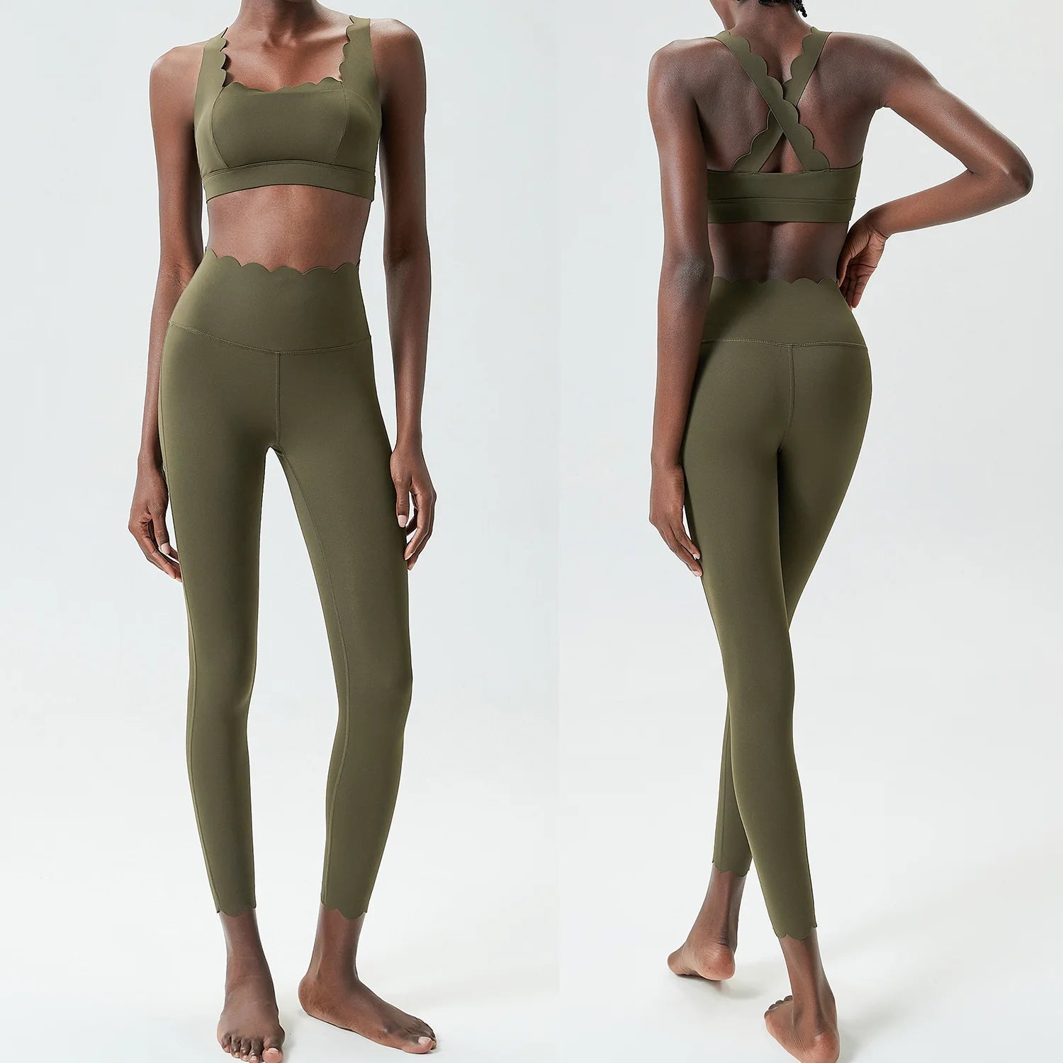 Conjunto 2 Peças Top e Legging
